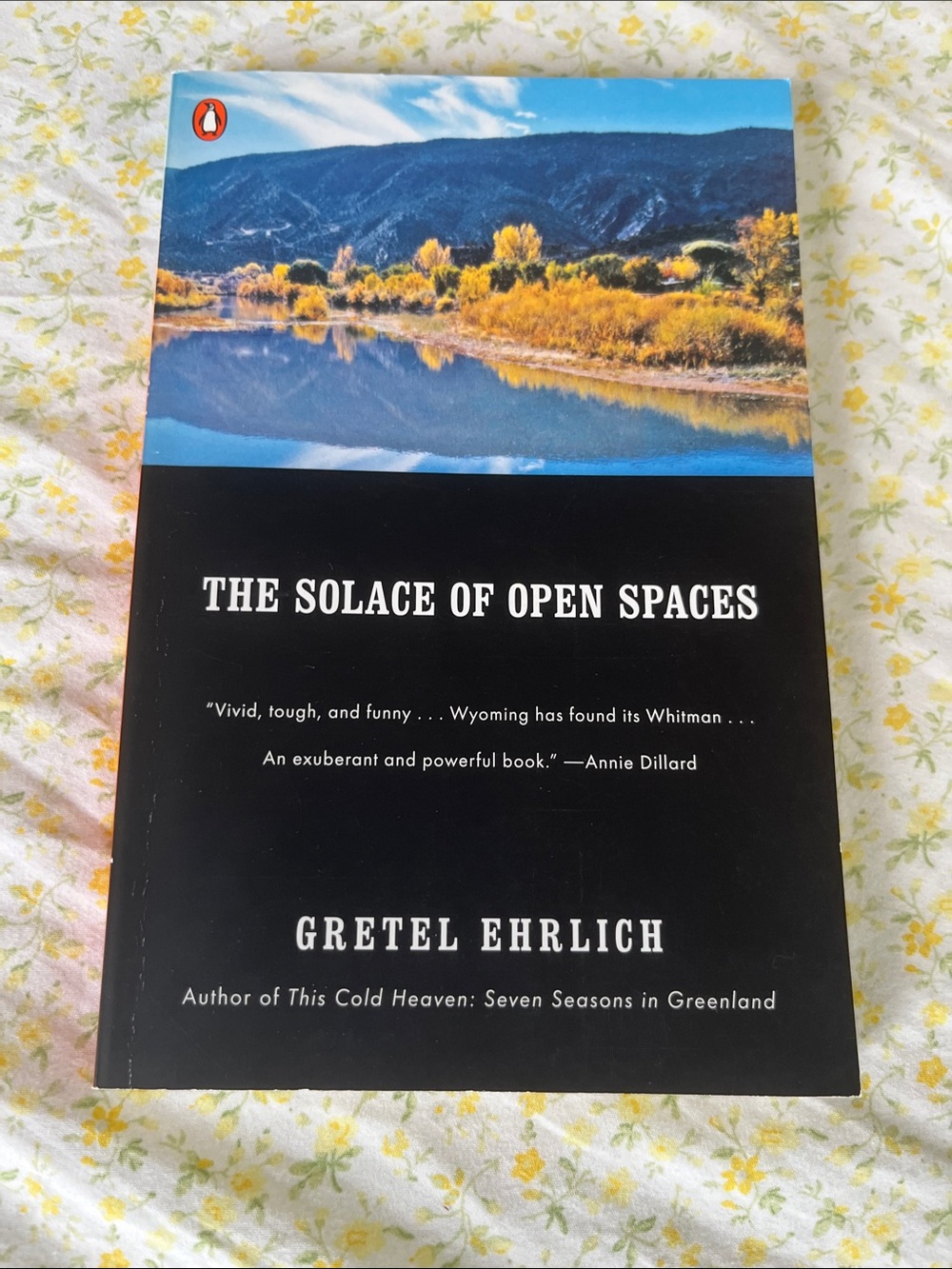 Gretel Ehrlich 'The Solace of Open Spaces' Paperback - Softcover